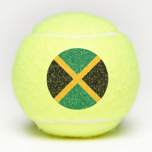 Jamaica-Flagge Tennisbälle