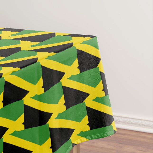 Jamaica-Flagge Tischdecke (Beispiel)
