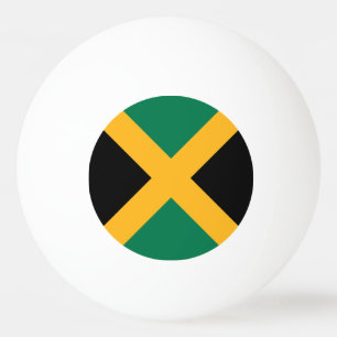 Jamaica-Flagge Tischtennisball