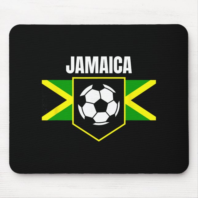 Jamaica Fußball Kinder  Mousepad (Vorne)