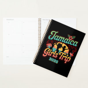 Jamaica Girls Trip Squad 2025 Tropical Vibes Planer