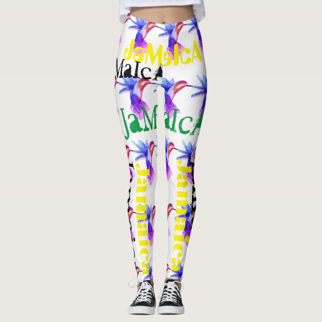 JAMAICA HUMMINGBIRD FLAG LEGGINGS HAVIC AC (Vorderseite)