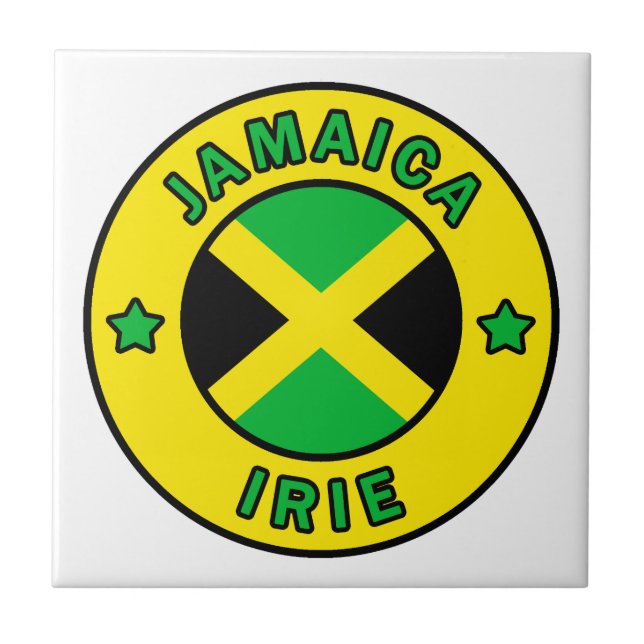 Jamaica Irie Fliese (Vorderseite)