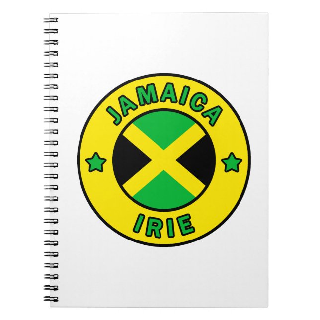 Jamaica Irie Notizblock (Vorderseite)