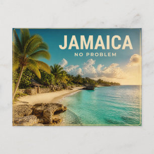 Jamaica Keine Probleme Postkarte
