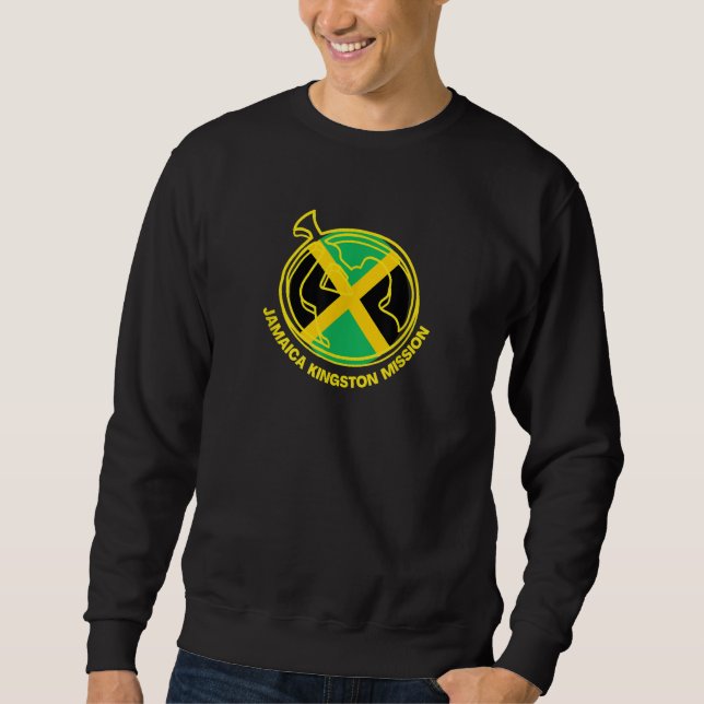 Jamaica Kingston LDS Mission Proud Mormon Missiona Sweatshirt (Vorderseite)