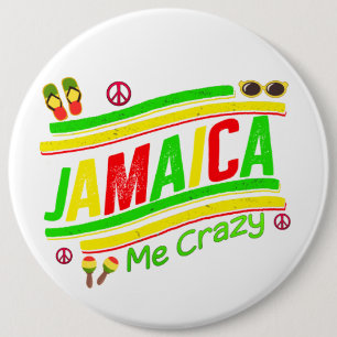 Jamaica Me Crazy Cruise Vacation Group Matching Button