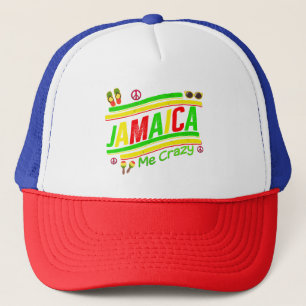 Jamaica Me Crazy Cruise Vacation Group Matching Truckerkappe