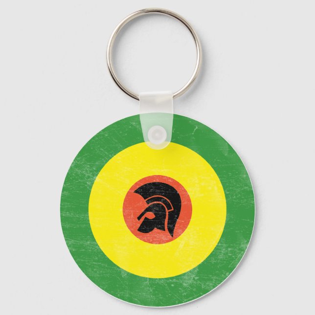 Jamaica Mod Target Schlüsselanhänger (Vorderseite)