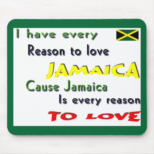 Jamaica Mousepad (Vorne)