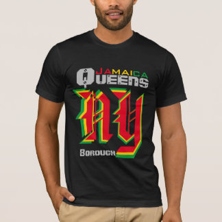 Jamaica Queens Blk. T-shirts