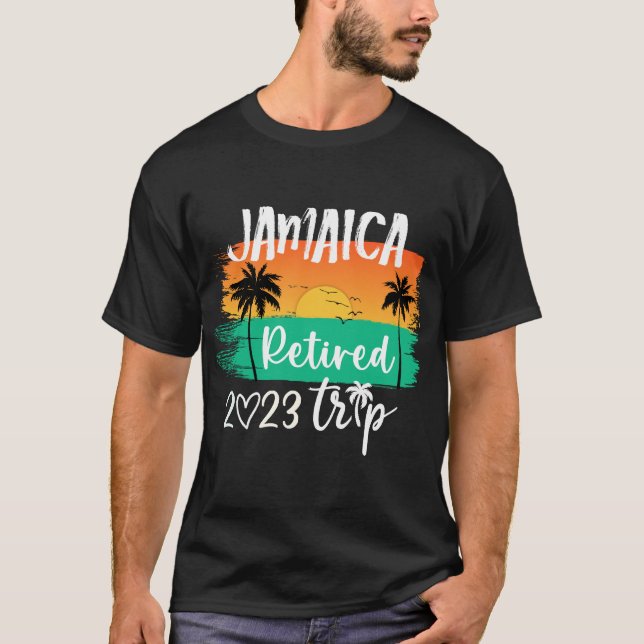 Jamaica Retired Trip 2023 T-Shirt (Vorderseite)