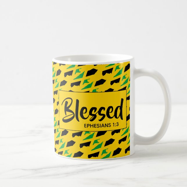 JAMAICA segnete die Christliche Schrift der Ephesi Kaffeetasse (Rechts)