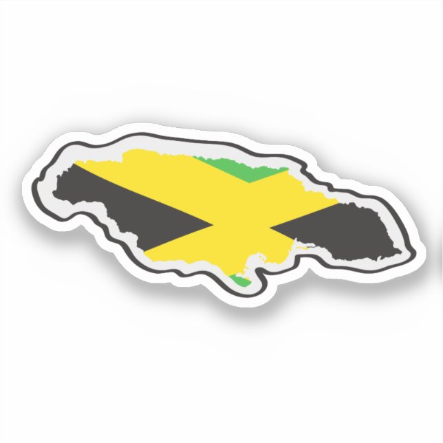 Jamaica Sticker (Vorderseite)