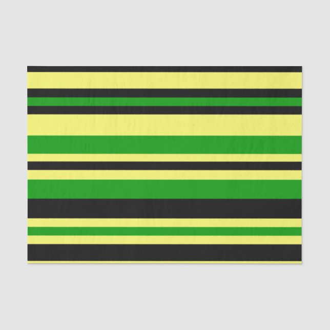 Jamaica Stripes Seidenpapier (Vorderseite)