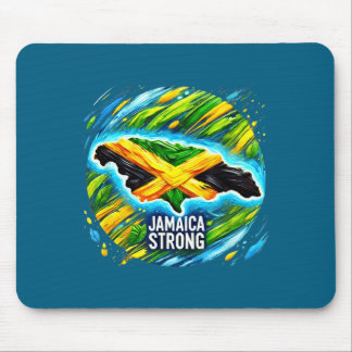 Jamaica Strong Hurricane Melissa Recovery Mousepad