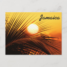 Jamaica Sunset Postcard Postkarte