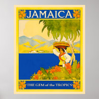 Jamaica Travel Poster