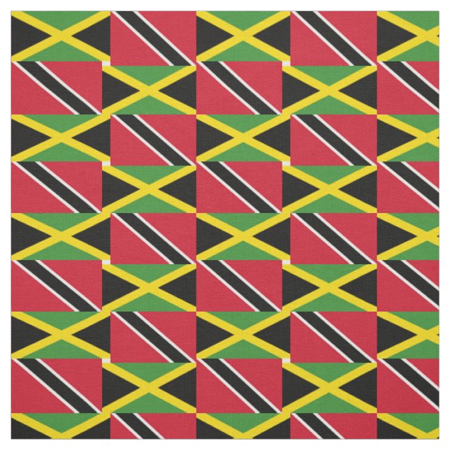 Jamaica Trinidad Stoff (Muster)