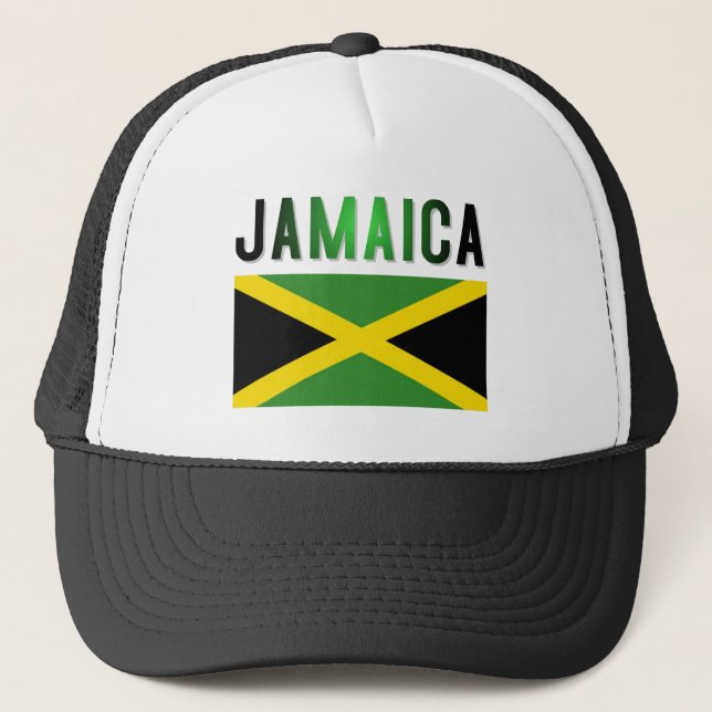 JAMAICA TRUCKERKAPPE (Vorderseite)