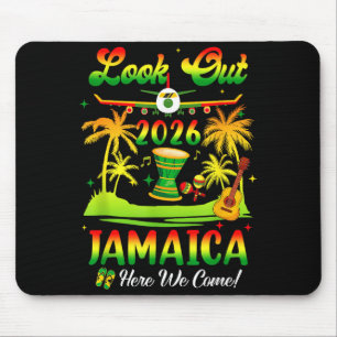 Jamaica Urlaub 2026 wir kommen passendes Geburtst Mousepad