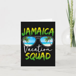 Jamaica Vacation Squad 2025 Matching Group Family Karte
