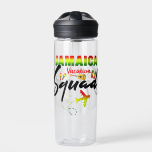 Jamaica Vacation Squad Group Matching Reggae Trinkflasche