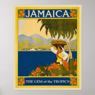 Jamaica Vintage Reiseplakat Poster
