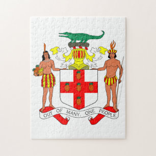 Jamaica Wappen Crest.