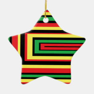 JAMAICA-Wurzeln Keramikornament