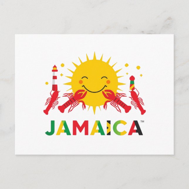 Jamaica ya mon  postkarte (Vorderseite)