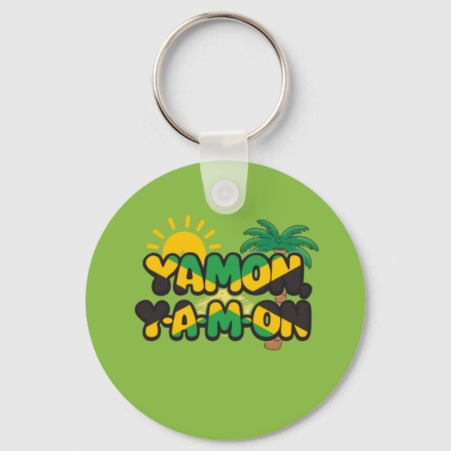 jamaica yamon schlüsselanhänger (Vorderseite)