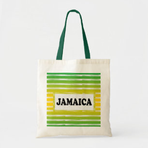 Jamaica Yellow Green Black Toag Tragetasche