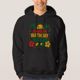 Jamaican Birthday Besties Vacation Matchin Hoodie