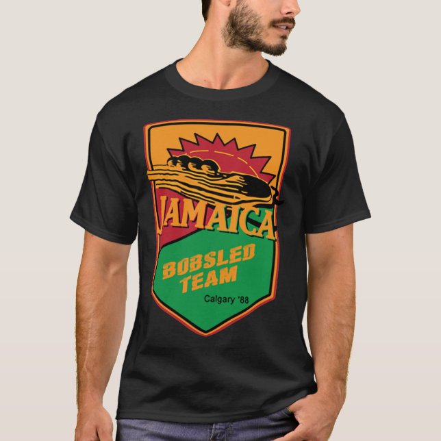 Jamaican Bobsled Team Cool Runnings T-Shirt (Vorderseite)