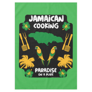 Jamaican Cooking Feinschmecker Gifts Tablecloth Tischdecke