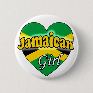 Jamaican Girl Button