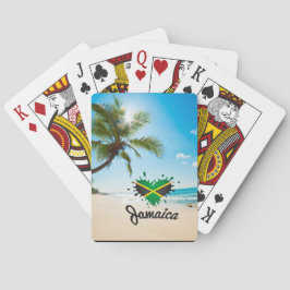 Jamaican Island Proud Jamaicans - Jamaica Reggae Spielkarten