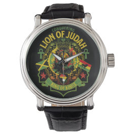 Jamaican Lion Watch Armbanduhr