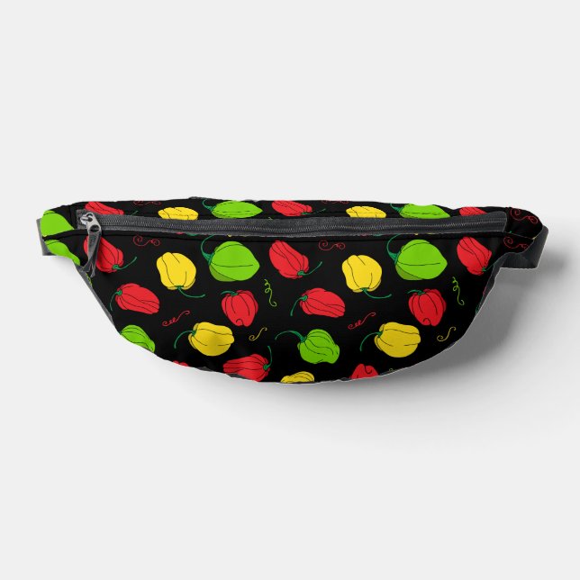 Jamaican Scotch Bonnet Chillies Black Koch Bauchtasche (Ablage )