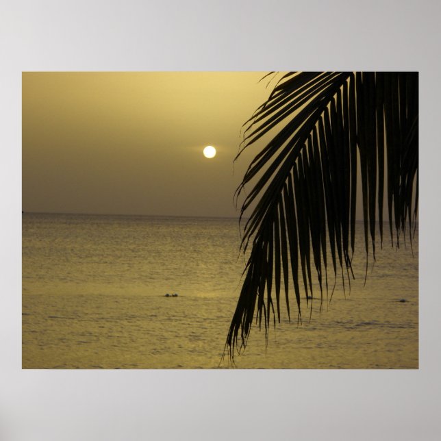 Jamaican Sunset Poster (Vorne)