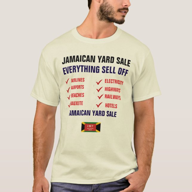 JAMAICAN YARD SALE T - Shirt (Vorderseite)