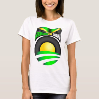 Jamaicans für Obama T-Shirt