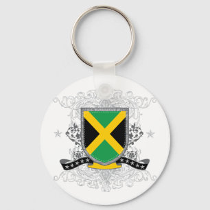 Jamaicashield2 Schlüsselanhänger