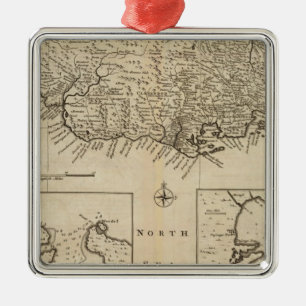 Jamaika 4 silbernes ornament