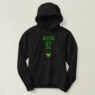 Jamaika 62 Eine Liebe jamaikanische Flagge Hoodie