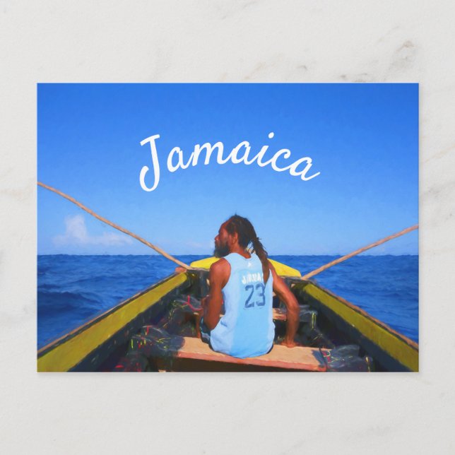 Jamaika-Andenkenpostkarte Postkarte (Vorderseite)