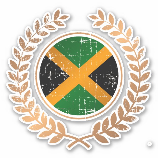 Jamaika Aufkleber (Vorderseite)