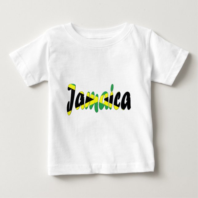 Jamaika Baby T-shirt (Vorderseite)