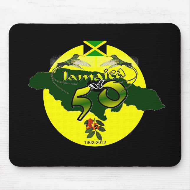 Jamaika bei fünfzig mousepad (Vorne)